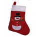 Mikulášska ponožka s vianočným obrázkom - SNEHULIAK