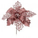 Napichovačka s vianočným kvetom - farba glamour - motív 2.