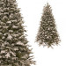 Vianočný stromček zasnežený FLOCK NOBLE 3D