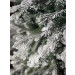 Vianočný stromček zasnežený FLOCK NOBLE 3D - detail ihličia
