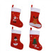 Mikulášska ponožka s vianočným obrázkom - rôzne druhy