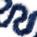 Fóliová girlanda 7 x 270 cm - modrá farba