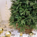 Prútený kryt na stojan vianočných stromčekov - hnedá farba